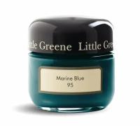 Пробник краски в/э акриловой Little Greene, цвет № 95, MARINE BLUE, 60 мл