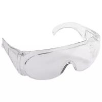 Защитные прозрачные очки STAYER MX-3 монолинза с дополнительной боковой защитой и вентиляцией, открытого типа, 11041_z01