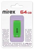 Флешка USB 3.0 Flash Drive MIREX SOFTA GREEN 64GB