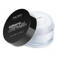 Ingrid Cosmetics Пудра рассыпчатая бамбуковая Professional Translucent Loose Powder