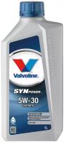 Моторное масло Valvoline SynPower 5W30 1л