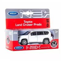 Модель Welly машины 1:34-39 Toyota Land Cruiser Prado белый