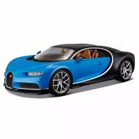 Модель автомобиля Bugatti Chiron 1:18 Bburago синий