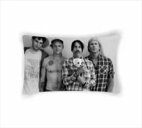 Подушка Red Hot Chili Peppers, Ред хот чили пепперс №1, С одной стороны