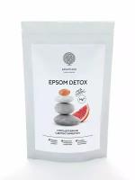 Детокс, похудение и очищение. Морская соль с эфирными маслами "Epsom Detox", 1 кг