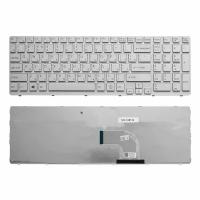 Клавиатура Sony Vaio SVE1512 149093511 белая, белая рамка