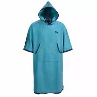 Пончо для вейкборда, водных лыж, водных видов спорта Aqua Marina micro-fabric change poncho aqua, размер M