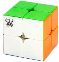 Скоростной Кубик Рубика DaYan 2x2 Zhanchi 50mm / Головоломка для подарка / Цветной пластик
