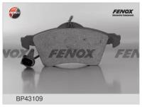 FENOX BP43109 Колодки тормозные дисковые | перед прав/лев |