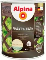 Защитная лазурь-гель для дерева Alpina прозрачная 0,75 Л (1/6) ""