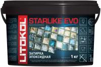 Затирка для плитки двухкомпонентная на эпоксидной основе Litokol Starlike EVO (1кг) S.100 bianco assoluto