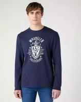 Лонгслив Wrangler AMERICANA TEE NAVY для мужчин W70QEE114 L