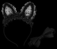 Карнавальный набор "Киска", бабочка, ушки