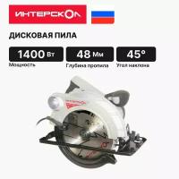 Пила дисковая ИНТЕРСКОЛ ДП-185/1400М 785.1.0.70