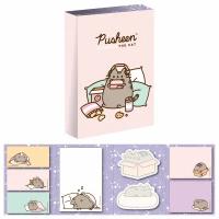 Набор стикеров для записей Pusheen, размер 8,3 x 5,7 x 1,2 см, PUKS-UA1-SNB