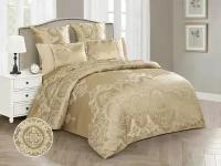 Постельное белье 2 спальное Cleo Satin Jacquard наволочки 50х70 и 70х70