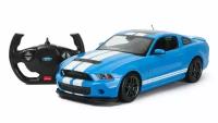 Машинка на радиоуправлении Rastar Ford Shelby GT500 (арт.49400), 1:14 (34 см). Двери НЕ открываются. Синяя