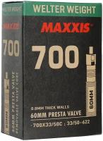 Камера Maxxis Welter Weight 700x33/50C 0.8 мм вело нип. 60 мм (EIB00137400)