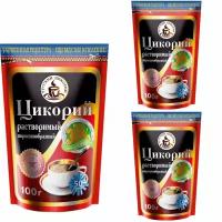 Цикорий "Русский цикорий" порошкообразный, м/у zip-пакет, 100гр (комплект 3 шт.) 9000251