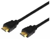 Кабель PROconnect Шнур HDMI - HDMI gold 3М с фильтрами (PE bag) PROCONNECT, 2 м, черный