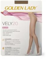 Колготки Golden Lady Vely, 20 den, размер 2, бежевый, коричневый