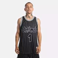 Майка Mitchell and ness Chenille Swingman Размер 2XL Мужской Черный