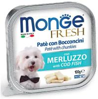 Консервы Monge Dog Fresh консервы для собак треска 100г