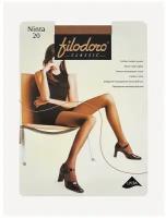 Колготки Filodoro Classic Ninfa, 20 den, размер 4, коричневый, бежевый