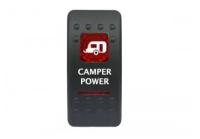 Выключатель питания на кемпер CAMPER POWER RED