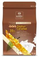 Шоколад белый Zephyr Caramel 35% Cacao Barry (Какао Барри) 2,5 кг