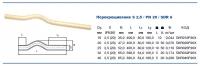 Перекрещивание D-25 PN20 Wavin Ekoplastik SKR025P20X