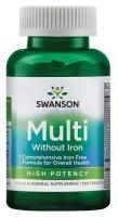 Swanson Multi with Iron Century Formula (Мультивитамины с железом) 130 таблеток (Swanson)