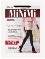 Колготки MiNiMi Microfibra, 100 den, размер 4, черный