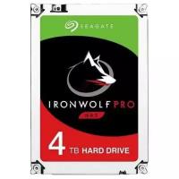 Накопитель на жестком магнитном диске Seagate Жесткий диск HDD 4Tb Seagate IronWolf Pro ST4000NE001 3.5" SATA 6Gbs 128Mb 7200rpm