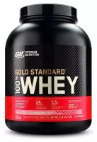 Протеин Optimum Nutrition 100% Whey Gold Standard, 2270 гр., клубника