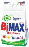 BIMAX Стиральный порошок-автомат 3 кг, BIMAX (Бимакс) "100 пятен" (Нэфис Косметикс), 502-1