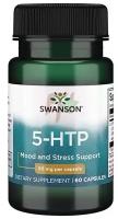 5-гидрокситриптофан (5-HTP) Swanson, 5-HTP 50mg, 60 капсул