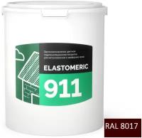 Покрытие для гидроизоляции и окраски металлических крыш Elastomeric 911 (6кг.), темно-коричневый