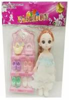 Игровой набор Красотка, в комплекте кукла 15см, предметов 11шт. Shantoy Gepai Y23836013