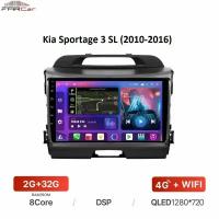 Штатная магнитола FarCar для Kia Sportage 3 SL (2010-2016) на Android 10 (2gb/32gb/WiFi/BT/GPS/DSP/QLED/4G)