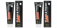 CONSLY Clean&Fresh Bamboo Charcoal & Peppermint Gel Toothpaste Гелевая зубная паста Clean&Fresh с бамбуковым углем и перечной мятой 105г
