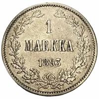 Российская империя, Финляндия 1 марка 1893 г. (L) (2)