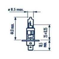 Narva 48330 Narva лампа H1 12V 55W Range Power +30%