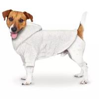 Кофта вязанная для собак бежевая размер XL