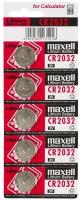 MAXELL Литиевая батарейка CR2032 BL-5 785863 16172354