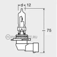 OSRAM 9005 9005 Лампа HB3 12V 60W P20d ORIGINAL LINE качество оригинальной з/ч (ОЕМ) 1 шт. Osram