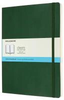 Блокнот Moleskine Classic Soft XL, 192 стр, зеленый, пунктир