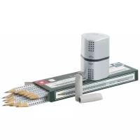 Чернографитовые карандаши Faber Castell Карандаши чернографитовые Faber-Castell GRIP 2001, 12шт. (+аксессуары)