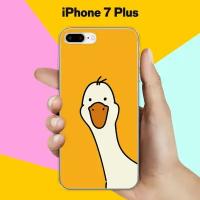 Силиконовый чехол на Apple iPhone 7 Plus Гусь 2 / для Эпл Айфон 7 Плюс