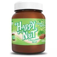 Арахисовая паста шоколадная с мятой Happy Nut